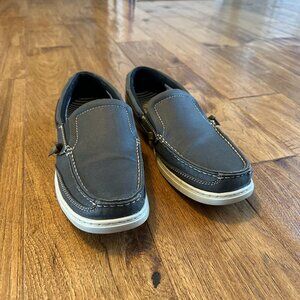 Mens Margaritaville Slip on Boat Shoes, size 10.5, color grey
